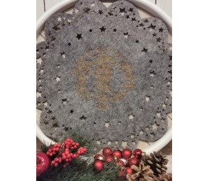 Stickserie - White Christmas Line Art